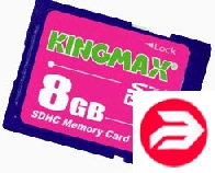 Kingmax 8Gb SDHC class6