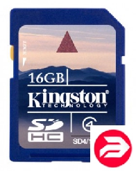 Kingston 16Gb 240 min SDHC class4 (SDV/16GB)