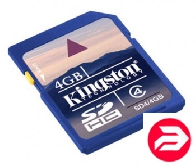 Kingston 4Gb 60 min SDHC class4 (SDV/4GB)