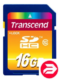 Transcend 16Gb SDHC class10 SD 3.0 SPD (TS16GSDHC10)