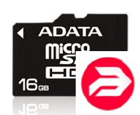 A-Data 16Gb microSDHC class 6