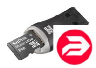 SanDisk 8Gb MicroSDHC Ultra + USB Reader + Media Manager(SDSDQY-008G-U46)