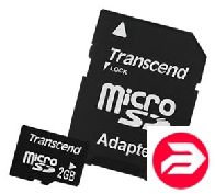 Transcend  2Gb microSD