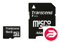 Transcend 16Gb micro SDHC class 2 No box & adapter (TS16GUSDC2)