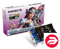 Gigabyte AGP ATI GV-R465D2-1GI HD4650 1024Mb DDR2 TV+DVI RTL