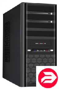 Ezcool HA-100B black w/o PSU ATX USB 2.0*2 Audio mesh front panel