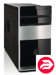 Foxconn TLM-725 black/silver 400W mATX USB audio mic fan AirDuct