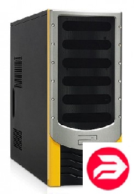 Foxconn TSAA-142(A) black/silver 500W ATX USB audio mic fan AirDuct