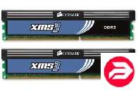 Corsair DDR3 2048Mb 1333MHz, 2x1Gb 9-9-9-24, Core i7,i5 TW3X2G1333C9A