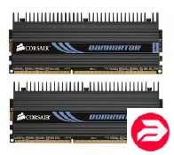 Corsair DDR3 4096Mb 1600MHz, 2x2Gb 8-8-8-24, DOMINATOR(DHX),BEMP Support (CMP4GX3M2B1600C8)