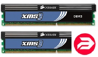 Corsair DDR3 4GB (PC3-12800) 1600MHz Kit (2 x 2GB)