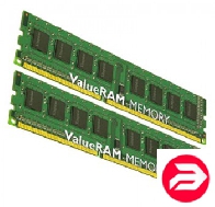 Intel DDR3 4096Mb 1066MHz ECC Reg CL7  Kit of 2 SR, x4 w/Thrm Sen KVR1066D3S4R7SK2/4GI