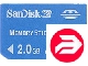 SanDisk 2Gb Memory Stick Pro Duo