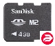 SanDisk 4Gb MemoryStick M2 Micro (SDMSM2M-004G-B35)