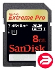 SanDisk 8Gb SDHC Pro Extreme 45MB/s version (SDSDXP1-008G-X46)