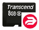 Transcend 8Gb micro SDHC class2 + adapter (TS8GUSDHC2)