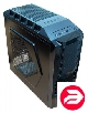 AeroCool Black Hawk black w/o PSU ATX 2*USB HD audio top docking 2.5/3.5