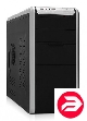 Foxconn TLM-566 black 400W mATX USB audio mic fan AirDuct