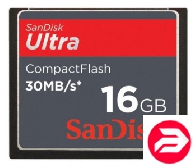 SanDisk 16Gb Ultra 30Mb/s CF (SDCFH-016G-U46)