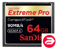 SanDisk 64Gb 600� Compact Flash Extreme Pro