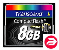 Transcend 8Gb 300x Compact UDMA5 Type I (TS8GCF300)
