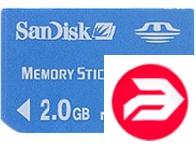 SanDisk 2Gb Memory Stick Pro Duo