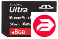 SanDisk 8Gb MemoryStick Ultra Pro-HG 30MB/s (SDMSPDH-008G-U46)
