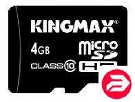 Kingmax 4Gb microSDHC class10