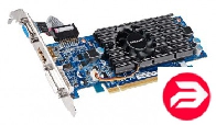 Gigabyte PCI-E GV-N210D3-1GI GF210 1024Mb DDR3 64bit 590/1405 HDMI+DVI-I+CRT RTL