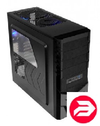 Thermaltake VN600A1W2N Spacecraft Black w/o PSU USB3.0 ATX SECC Window