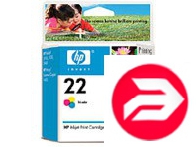 HP  22 DesignJet 3920/3940/D1360/D2360/F380, COLOR