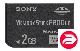 SONY 2Gb MemoryStick Pro Duo Mark2 No Adaptor (MSMT2GN)