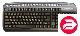  Oklick 320M Black/blue mmedia (PS/2+USB) + USB 